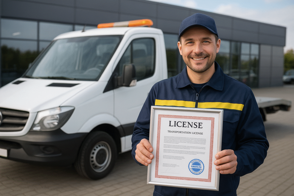 laweciarz z licencją